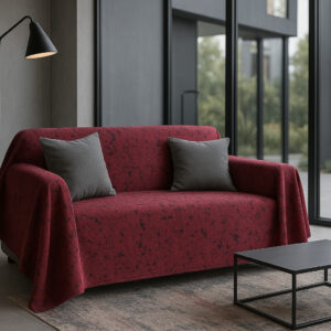 Ριχτάρι Καναπέ “Misty Bordeaux” 180*280