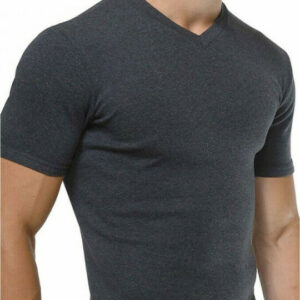 Underwears Ανδρική Φανέλα Κοντομάνικη σε Γκρι Χρώμα