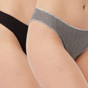 Minerva Γυναικεία Slip 2Pack Black/White