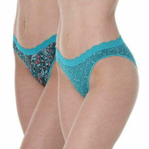Apple Boxer Γυναικεία Slip 2Pack Τιρκουάζ