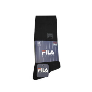 Fila Αθλητικές Κάλτσες Μαύρες 3 Ζεύγη