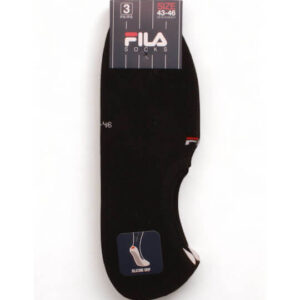 Fila Κάλτσες Μαύρο πατούσα 3Pack