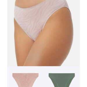 Minerva Fimelle Γυναικεία Slip 2Pack Χακί
