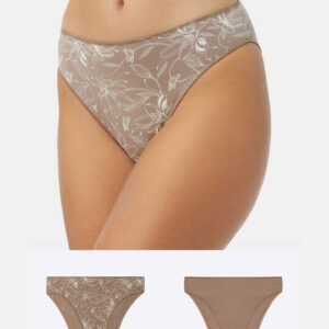 Minerva Γυναικεία Slip 2Pack Mocha