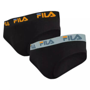 Fila Ανδρικά Σλιπ Μαύρο 2Pack