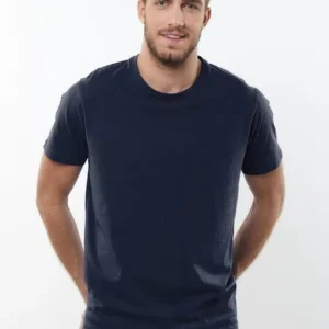 Ανδρικό t-shirt βαμβακερό Μπλέ