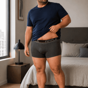 Υπερμεγέθη ανδρικά Apple Boxer Aνθρακί