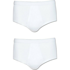Minerva Ανδρικά Σλιπ Λευκά 2Pack 90-20902-005